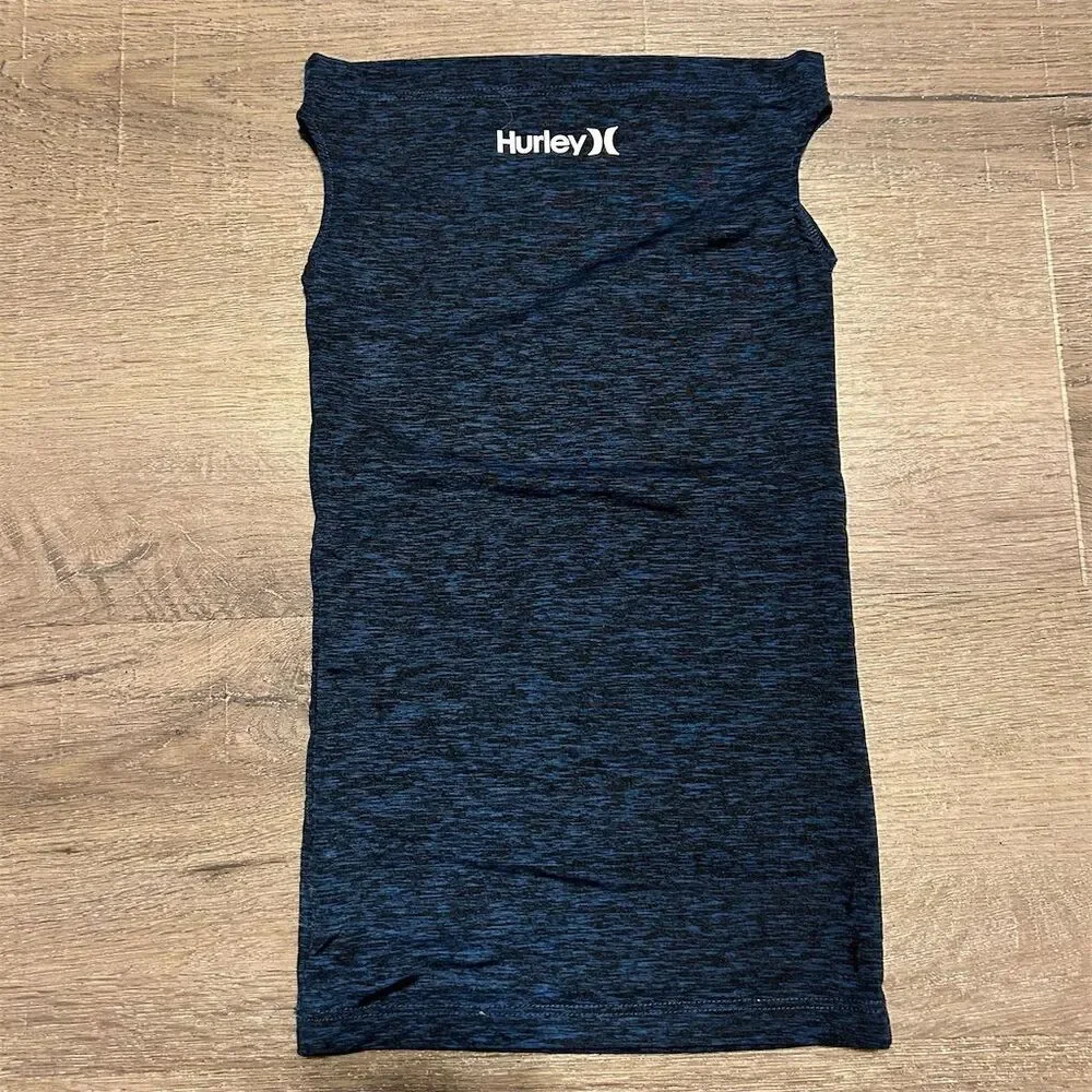 Hurley Men's Face Cover Black One Size Activewear Gym Casual